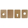 Image de Contreplaque pour verrou CAVITH IZIS bronze or   ISEO - 97014828SA