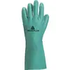 Image de Gants De Manutention Nitrile Vert 33 Cm 8/9