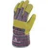 Image de Gants De Manutention Docker Croute Bovin Toile Dpdc103