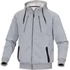 Image de Veste sweat molleton gris clair TS - DELTA PLUS - ANZIOGRPT