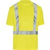 Image de Tee-shirt Polyester Haute Visibilité Jaune Fluorescent L
