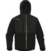 Image de Veste Softshell 3 Couches Noir-jaune Xl