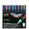 Image de Posca, Marqueur, Marqueur PC-5M pointe ogive (8x)