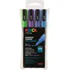 Image de Posca, Marqueur, Marqueur PC-3M pointe ogive (4x)
