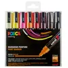Image de Pochette de 8 marqueurs Posca PC-5M | pointe moyenne conique
