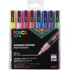 Image de Posca, Marqueur, Marqueur PC-3M Jeu de 8 pièces (8x)