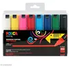 Image de Coffret de Feutres Posca PC-7M - Pointe Conique large - 8 pcs