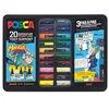 Image de Mallette métal 20 marqueurs Posca Manga