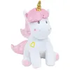 Image de Jemini licorne licorne peluche peluche 30 cm fillettes blanc/rose