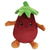 Image de CIJEP Peluche fruity's bean bag Aubergine - Hauteur 9 cm