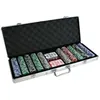 Image de Mallette alu poker 500 jetons 56 x 23 cm