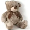Image de Peluche - Clément, l'ours marron - 60 cm