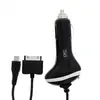 Image de Chargeur allume-cigare + câble micro USB/Dock iPhone blister noir/blanc