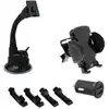 Image de Kit Voiture Chargeur Allume-cigares Et Support Multi Surface