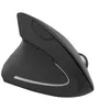 Image de T'nB Ergo WIRELESS ERGONOMIC MOUSE - Souris - pour gauchers - optique - 5 boutons - sans fil - 2.4 GHz - récepteur sans fil USB - noir, argent