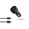Image de Chargeur Allume-cigare + Câble Micro Usb Noir Tnb