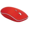 Image de Souris Optique 1600dpi Sans Fil Rubby - Rouge/silver - T'nb