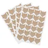 Image de Pack de 96 coins photo adhésifs kraft T'n'b Lensy Marron