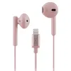 Image de T'nB CURV - Écouteurs avec micro - intra-auriculaire - filaire - Lightning - rose
