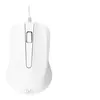 Image de T'nB SHARK - Souris - ergonomique - optique - 3 boutons - filaire - USB - blanc