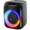 Image de T'nB CUBE BLASTER - Haut-parleur - pour utilisation mobile - sans fil - Bluetooth - 40 Watt - noir