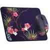 Image de T'nB - Pack Tapis de Souris + Souris Ergonomique Fluide, Design Tropic, Design Exclusif - Violet