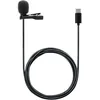Image de Microphone Cravate Filaire Usb-c 2m - Noir - T'nb