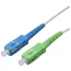 Image de D2 Diffusion Cordon fibre compatible pour Box (Free) jarretière optique 5m (Blanc) (5 m), Câble réseau