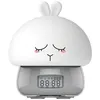 Image de Réveil lumineux We Lapin Blanc avec télécommande