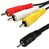 Image de D2 Diffusion C ble Jack3,5mm m le/3RCA m le 1m50 (1.50 m, Câble AUX, Câbles Cinch), Câble audio