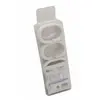 Image de Frandis 12 anneaux de douche blanc