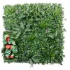 Image de Dalle végétale murale artificielle - structure et feuillage Îles aux Fleurs- 100 x 100 cm -Nature