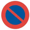 Image de Panneau Rond Stationnement Interdit Diamètre 300mm