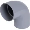 Image de Coude 87°30 MF, PVC gris - Ø 100 mm NICOLL, Ref.UCT8