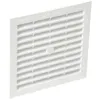 Image de Grille de ventilation en applique Type 100cm² carrée 130x130mm - NICOLL - 1B114