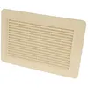 Image de Grille de ventilation en applique rectangulaire pour façades type 200cm² sable - NICOLL - 1GAPM2