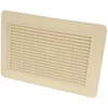 Image de Grille de ventilation en applique rectangulaire pour façades type 200 cm² sable NICOLL 1GAPM2