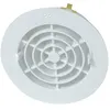 Image de Grille de ventilation à encastrer aération intérieur à fermeture PVC D 100mm blanc - NICOLL - 1FATM100