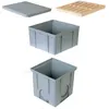 Image de Regard de branchement pour eaux pluviales - Regard 25 x 25 x 25 - Ø 100 - Couleur : Gris