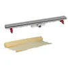 Image de Caniveau de douche inox réversible 790mm + natte - nicoll - sicanatfh80r