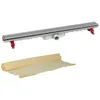 Image de Caniveau de douche inox réversible 890mm + natte Nicoll sicanatfh90r