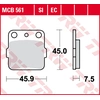 Image de TRW Lucas TRW Lucas MCB561SI Sinter Offroad Plaquette de frein