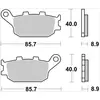 Image de TRW, Plaquettes de frein, (Metal fritte)