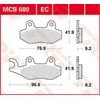 Image de TRW Lucas MCB689 Plaquette de frein