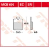 Image de TRW Lucas MCB695 Plaquette de frein