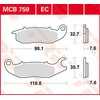 Image de TRW Lucas MCB759 Plaquette de frein