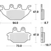Image de TRW, Plaquettes de frein, (Metal fritte)