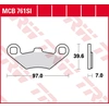 Image de TRW Lucas Sinter Offroad MCB761SI Plaquette de frein