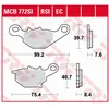 Image de TRW, Plaquettes de frein, (Metal fritte)