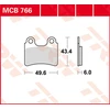 Image de TRW Lucas MCB766 Plaquette de frein